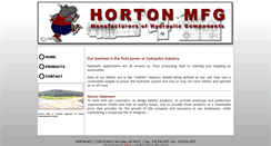 Desktop Screenshot of hortonmfgusa.com